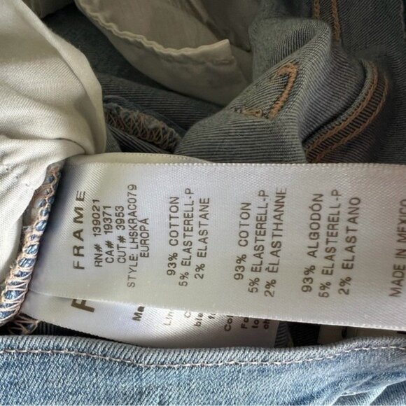 Frame Blue Le High Skinny Jeans - Picture 10 of 10